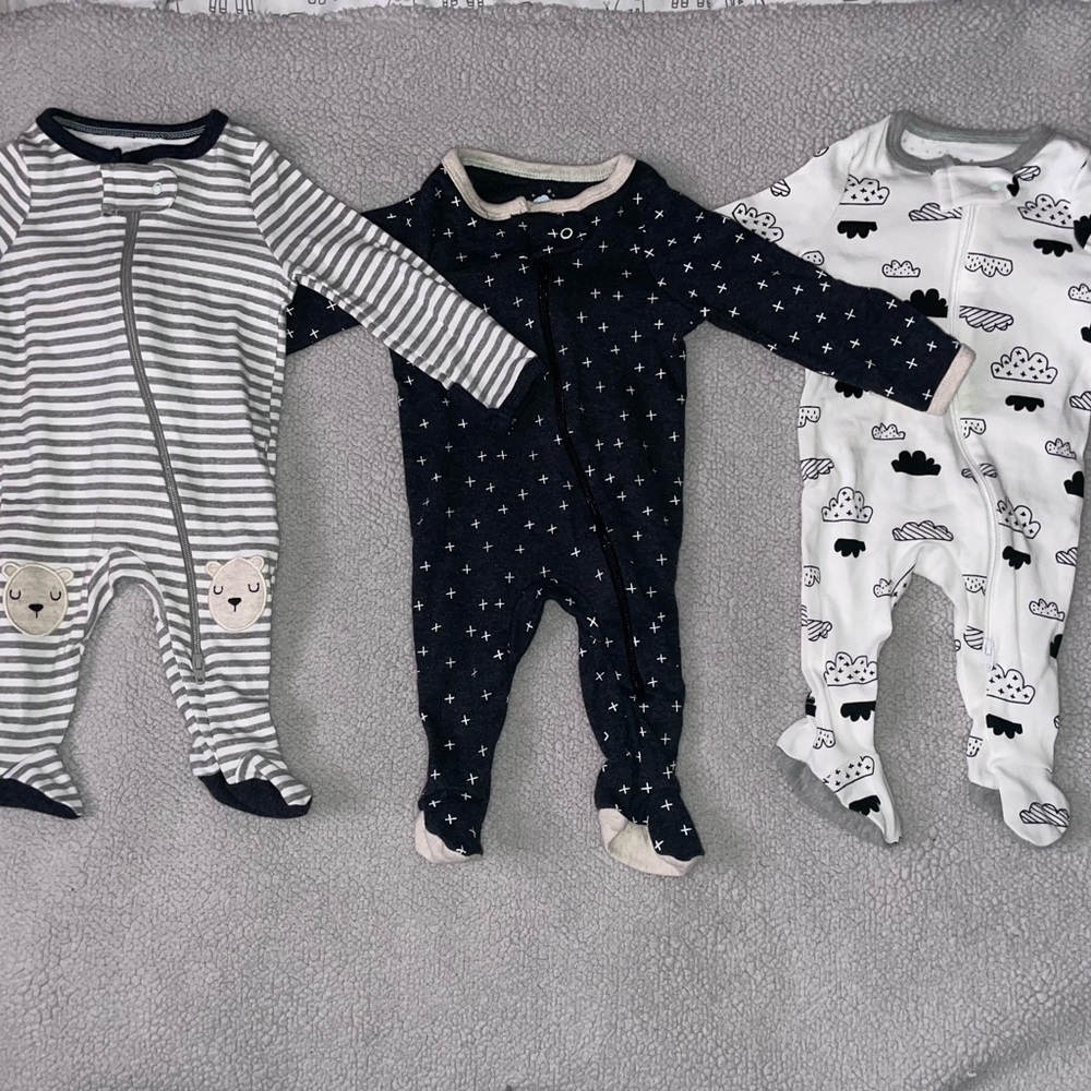 TARGET CLOUD ISLAND BABY BODYSUITS.
